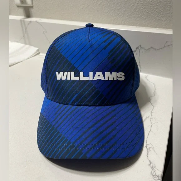 Atlassian Williams F1 Racing Blue and Black Adjustable Puma Hat - Picture 2 of 4